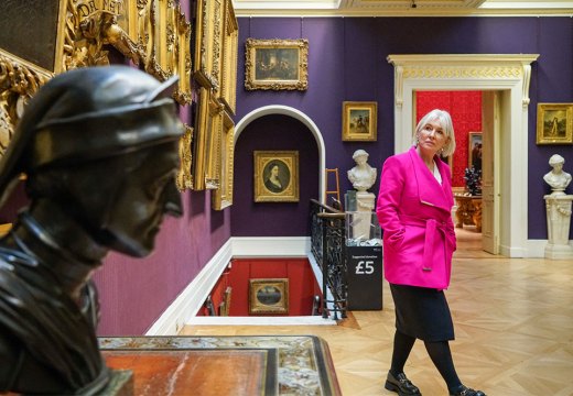 Nadine Dorries at the Wallace Collection in London