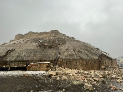 Gaziantep Castle destruction