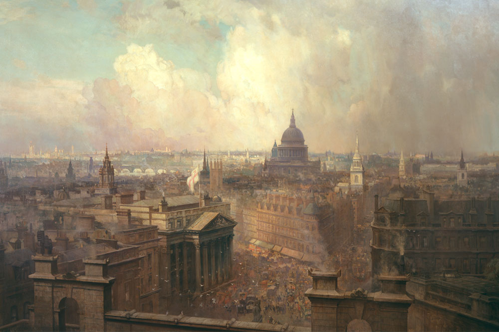 Vast paintings of London prove that size isn’t everything