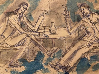 James Joyce walks into a bar in Zurich