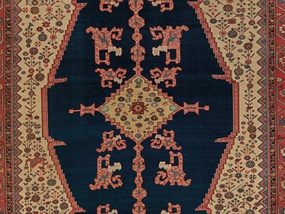 detail of a rug