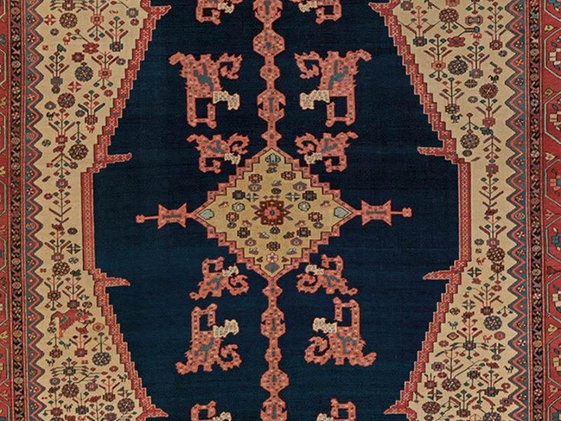 detail of a rug