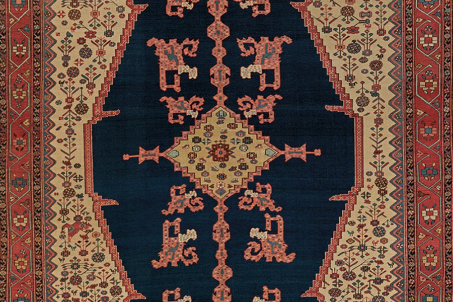 detail of a rug