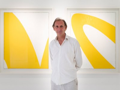 Portrait of Keith Coventry. Courtesy De Brock Gallery, Knokke