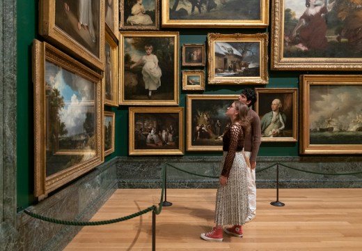 A newly rehung room in Tate Britain, 2023. Photo © Tate / Seraphina Neville