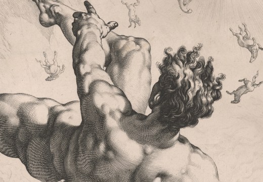 Phaeton from The Four Disgraces (1588), Hendrick Goltzius. Art Institute of Chicago