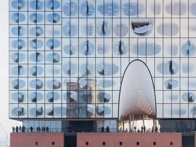 Elbphilharmonie Hamburg (2001–16), Herzog & de Meuron. Photo: © Iwan Baan
