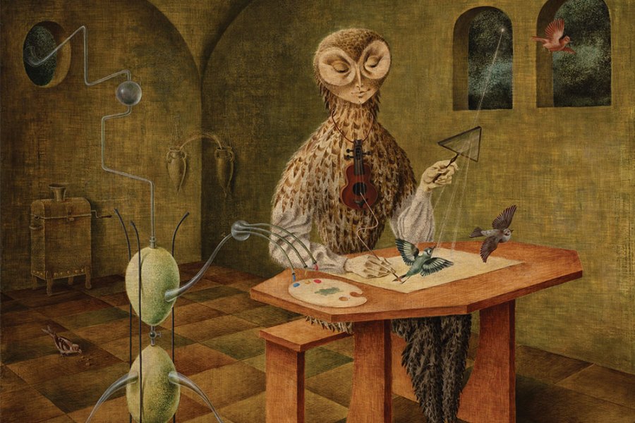 Creation of Birds (1957), Remedios Varo. Museo de Arte Moderno, Mexico City. Photo: Rodrigo Chapa; © 2023 Remedios Varo, Artists Rights Society (ARS), New York/VEGAP, Madrid