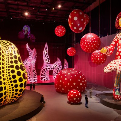 Yayoi Kusama exhibition in Manchester