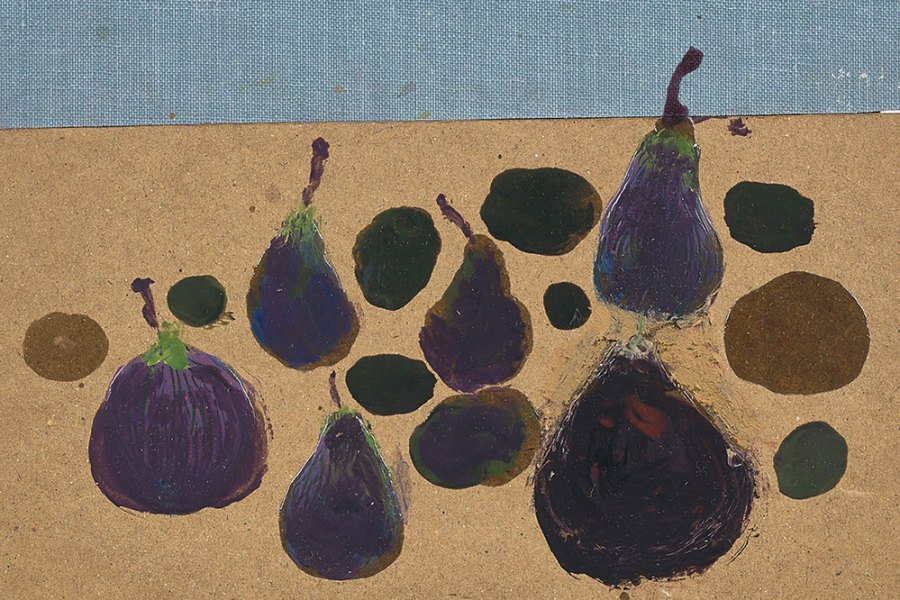 Fig painting by Andrew Cranston