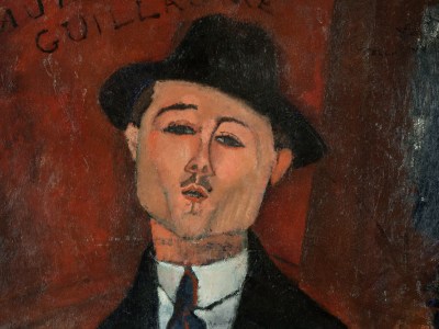 Paul Guillaume, Novo Piolta (detail; 1915), Amedeo Modigliani. Musée de l'Orangerie, Paris. © RMN-Grand Palais (Musée de l'Orangerie) / Hervé Lewandowski