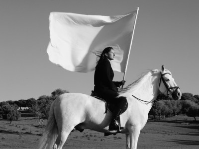 The Hero (detail; 2001), Marina Abramovic. Courtesy the Marina Abramovic Archives; © Marina Abramovic