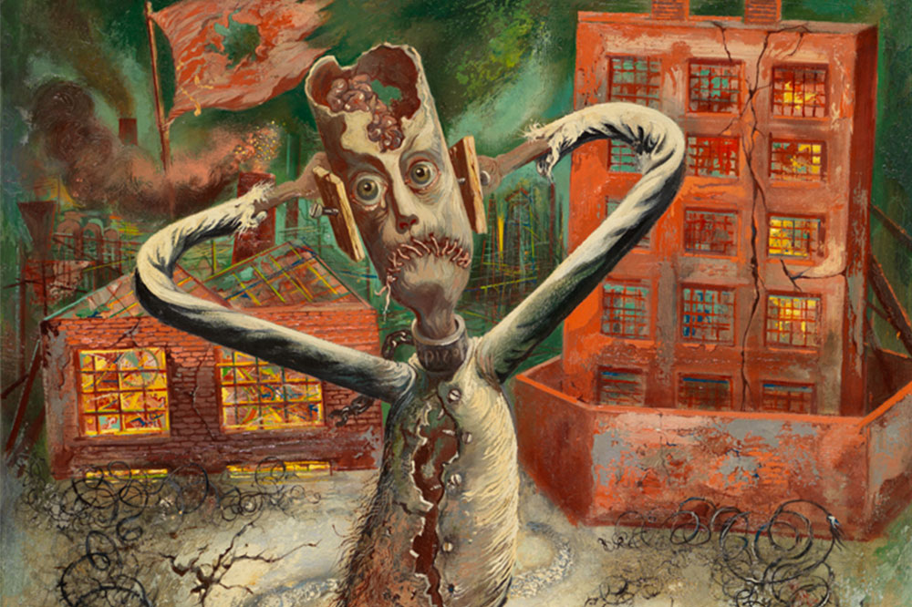 Brute force – the savage post-war paintings of George Grosz