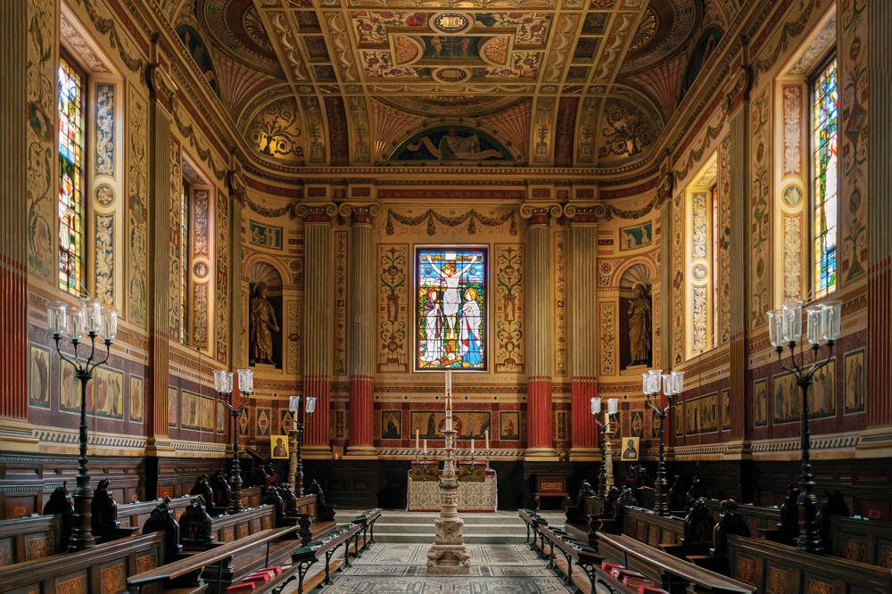 The Victorian chapel designed by a high priest of colour
