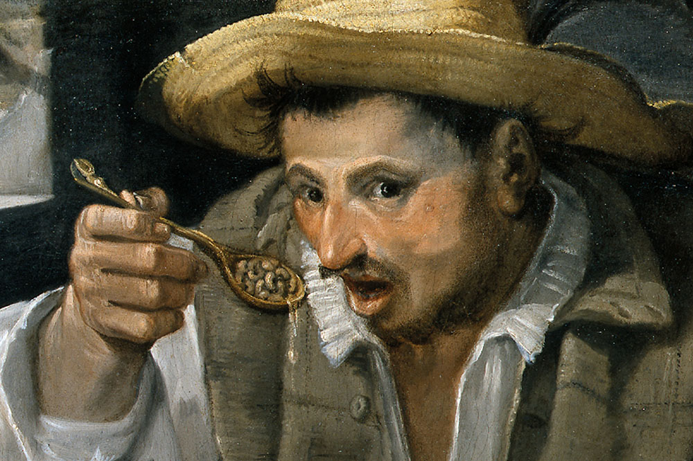How to eat beans in the baroque style