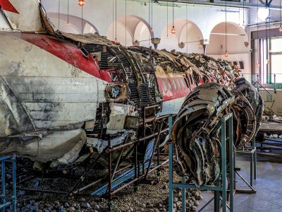 The plane crash that made it into a museum