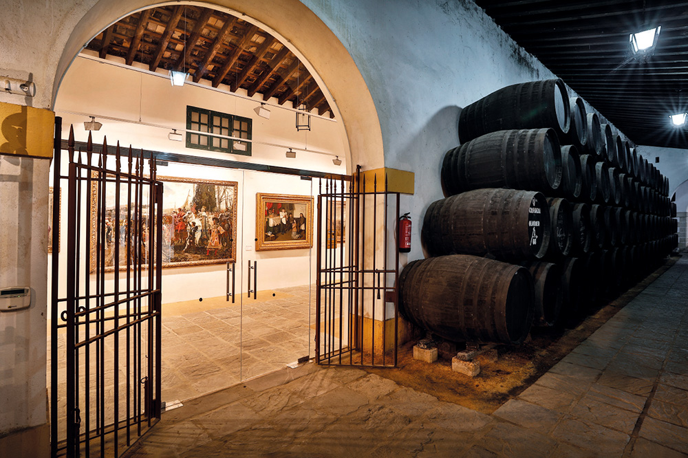 The Andalusian winery that pairs sherry with Spanish paintings