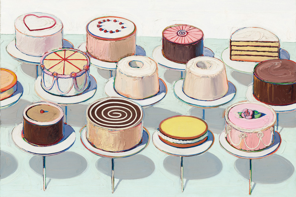 Layer cakes – the colourful confections of Wayne Thiebaud