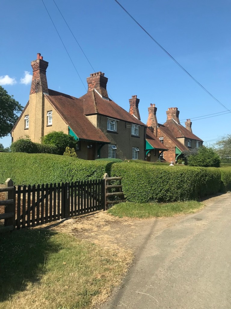 Cottages in Norton Mandeville in Essex