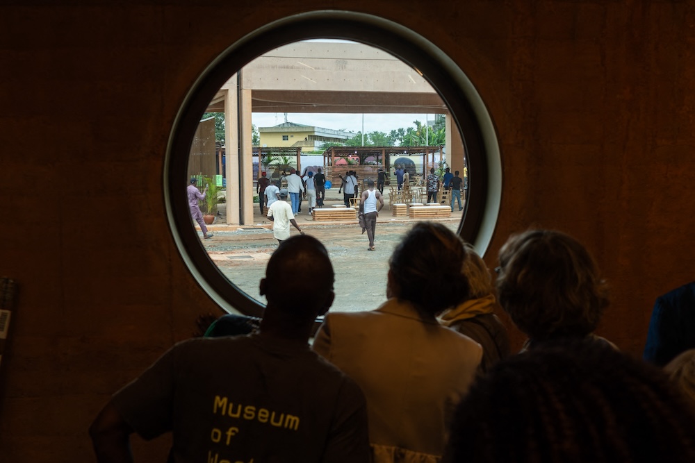 What has gone wrong at the Museum of West African Art?