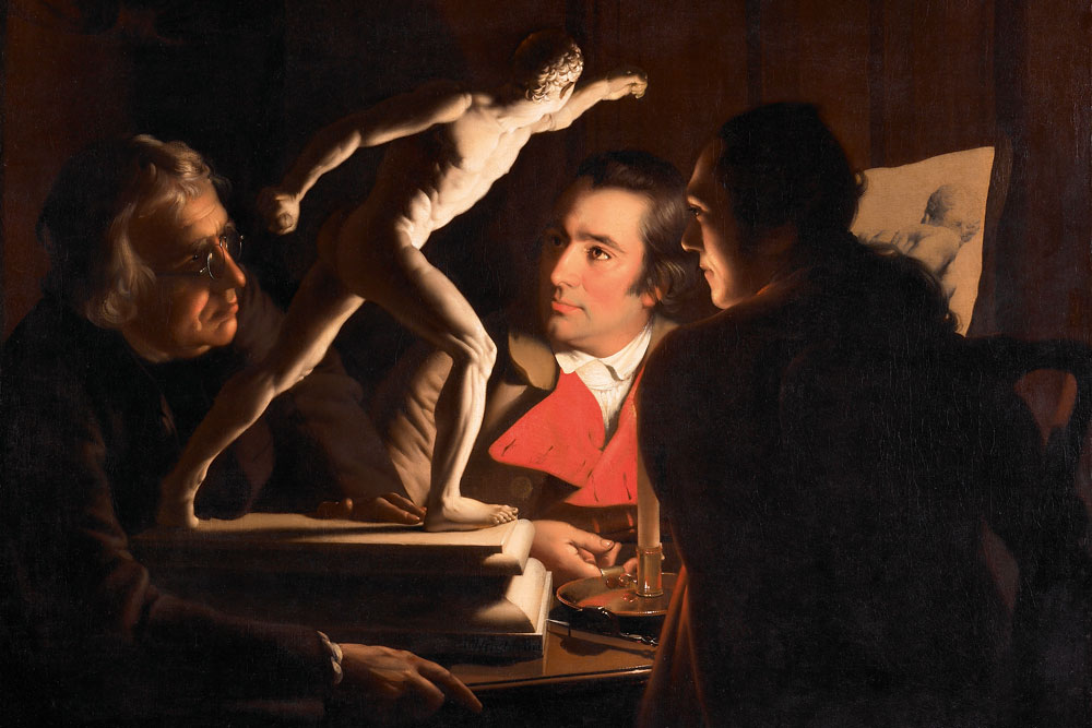 Casting light on Joseph Wright of Derby’s love of shadows