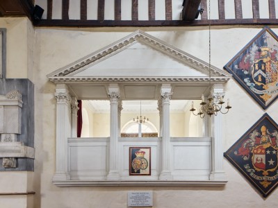 How Vanbrugh built a classical folly in a Tudor church