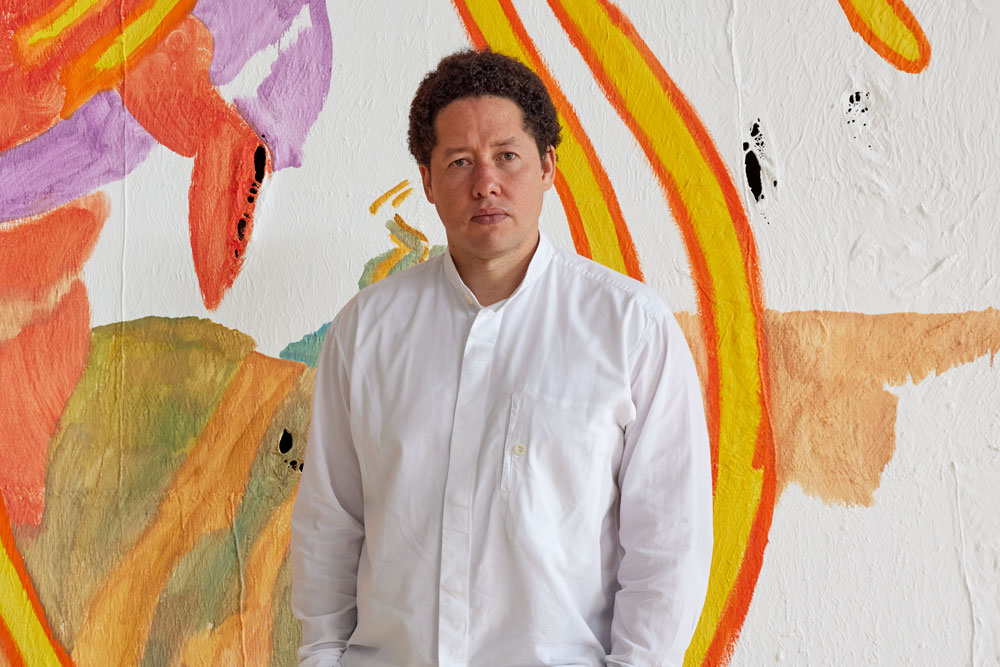 Michael Armitage’s raw material