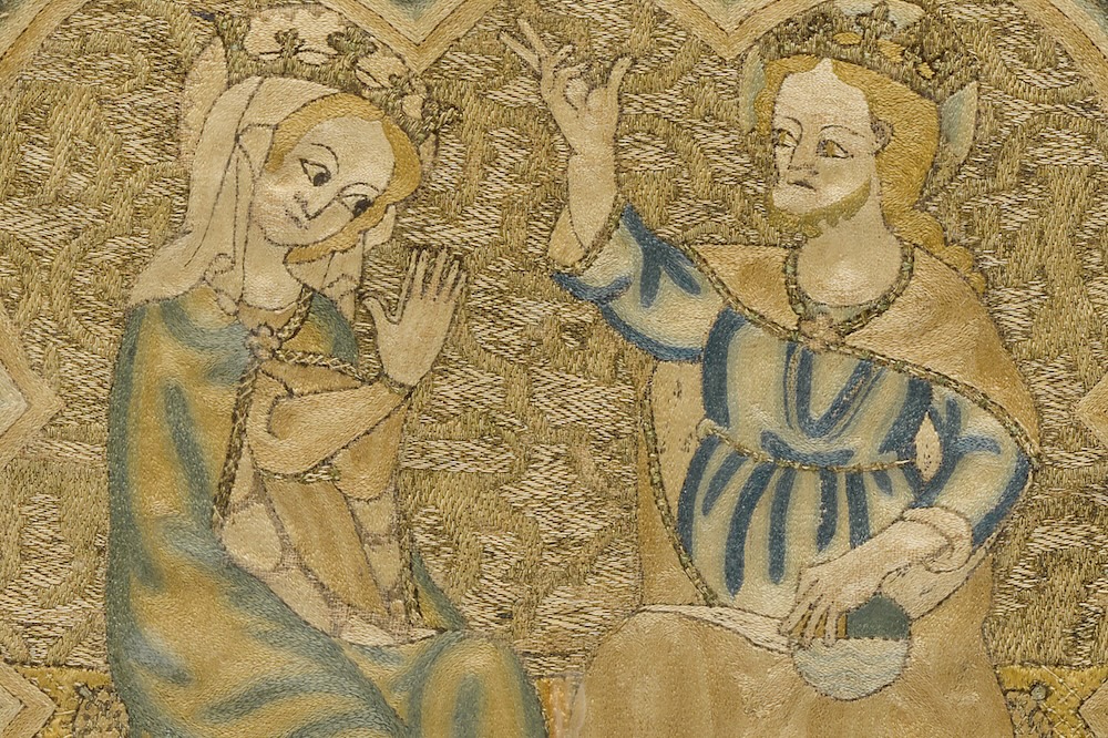 What makes early English embroidery so valuable?